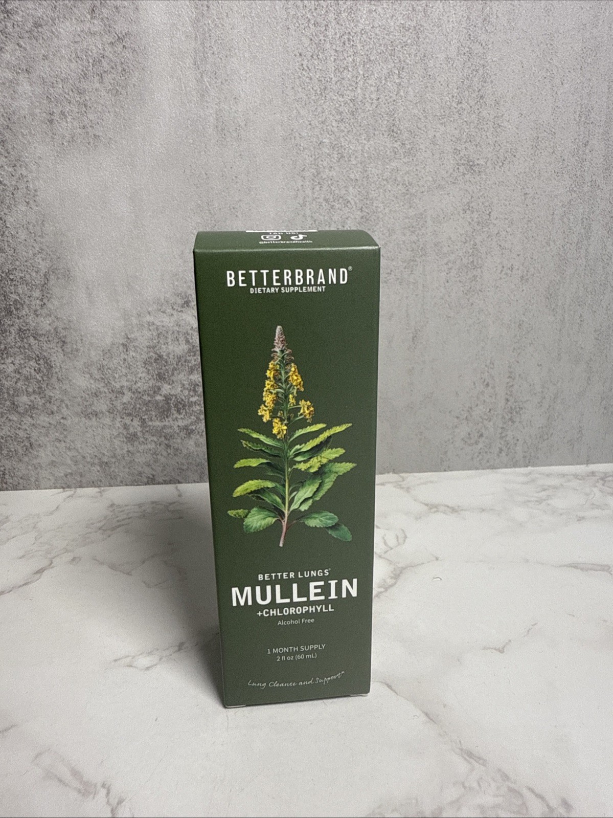 Betterbrand Better Lungs Mullein Leaf Extract Lung Cleanse & Support