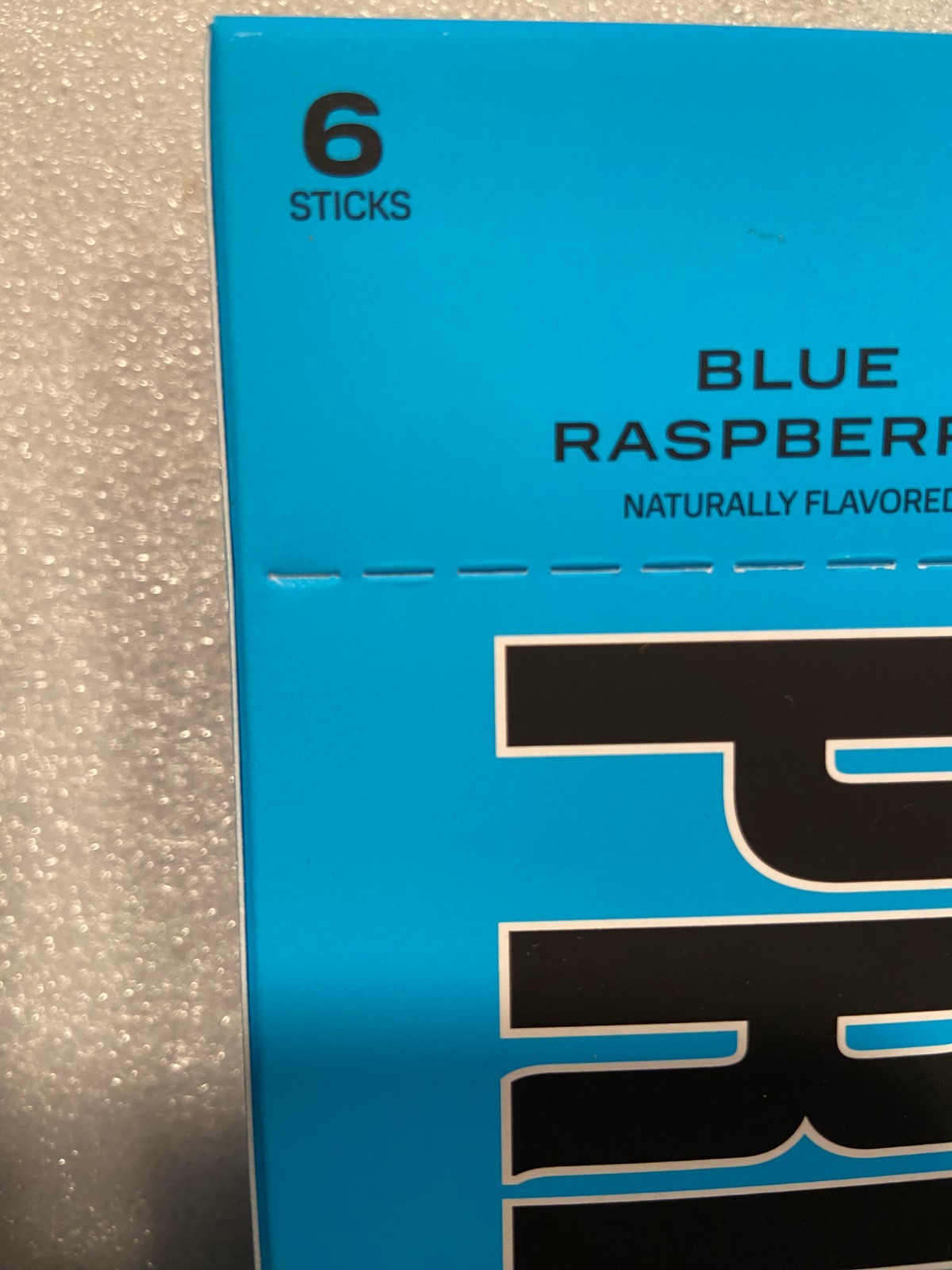 1 Box Prime Blue Raspberry Hydration Sticks (6) Expired 4/2025 *Unopened* d2