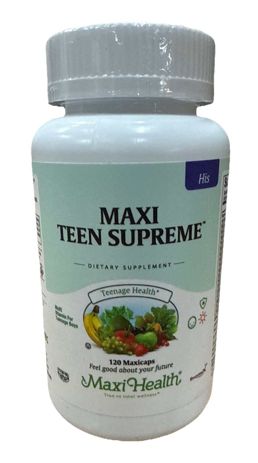 Maxi Health Teen Supreme His Vitamins for Teen Boys – 120 Maxi-caps