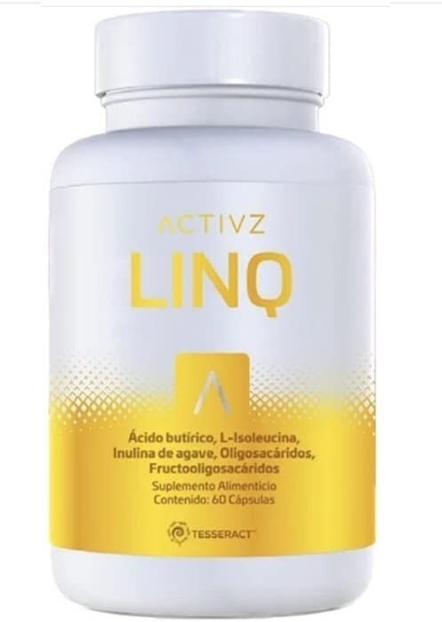 ACTIVZ LINQ – Cellular Jet Fuel, Plant Extract 60 Capsules + Clear Resealable