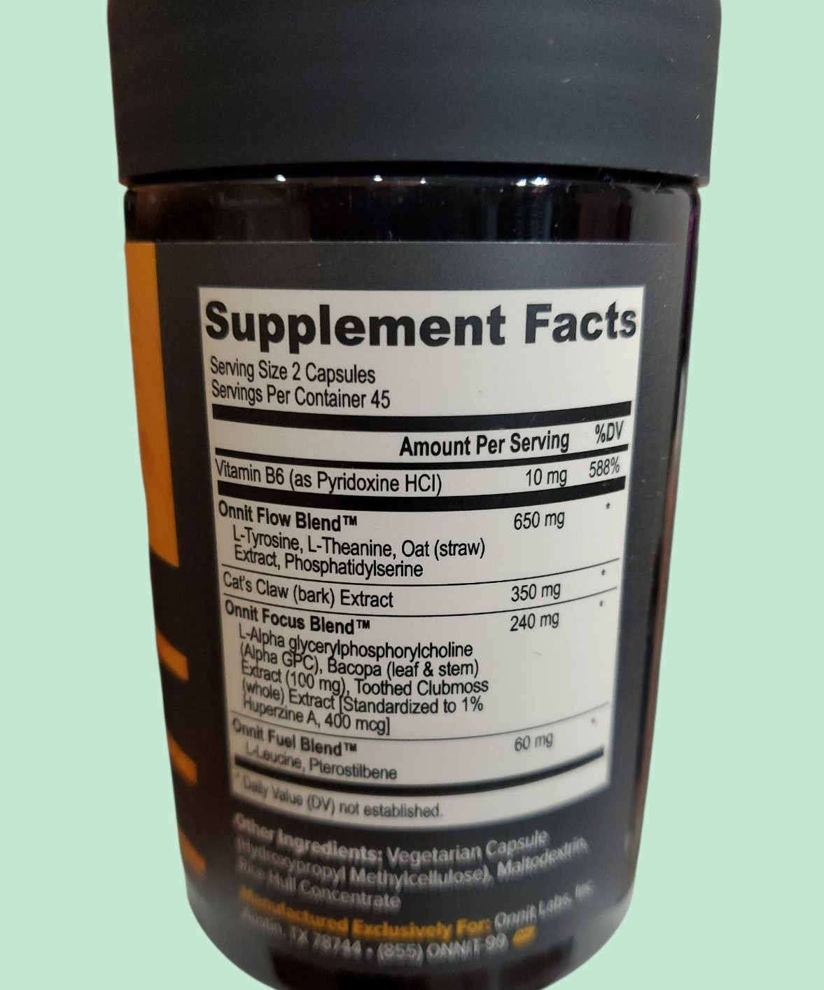 Onnit Labs Alpha Brain Memory & Focus 90 Capsules Caps 02/2027 New LOOK 07/27