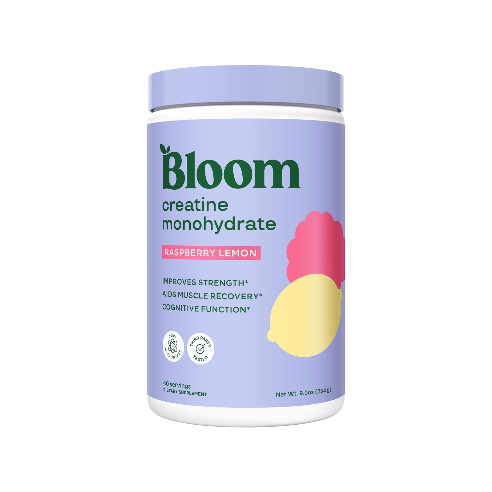 Bloom Nutrition Creatine Monohydrate Powder, 5g 9 Ounce (Pack of 1)