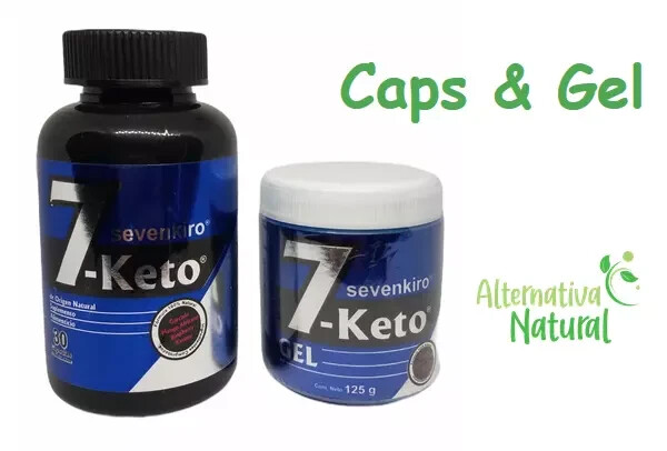 SEVENKIRO 7-KETO SEVEN KETO – Caps & Gel Pack!