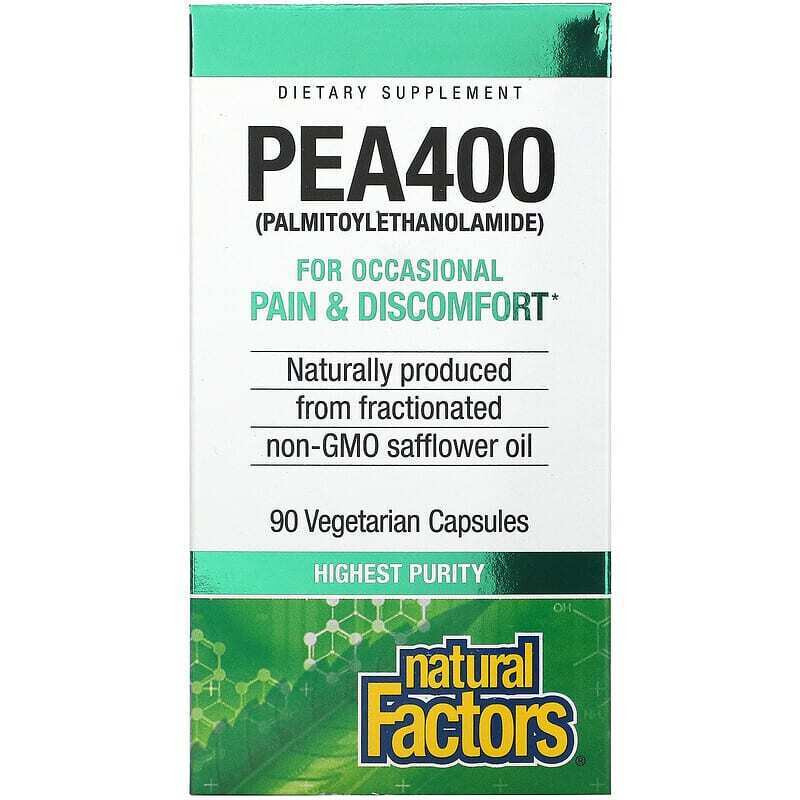 PEA400 (Palmitoylethanolamide) for Pain & Discomfort 90 Vcaps