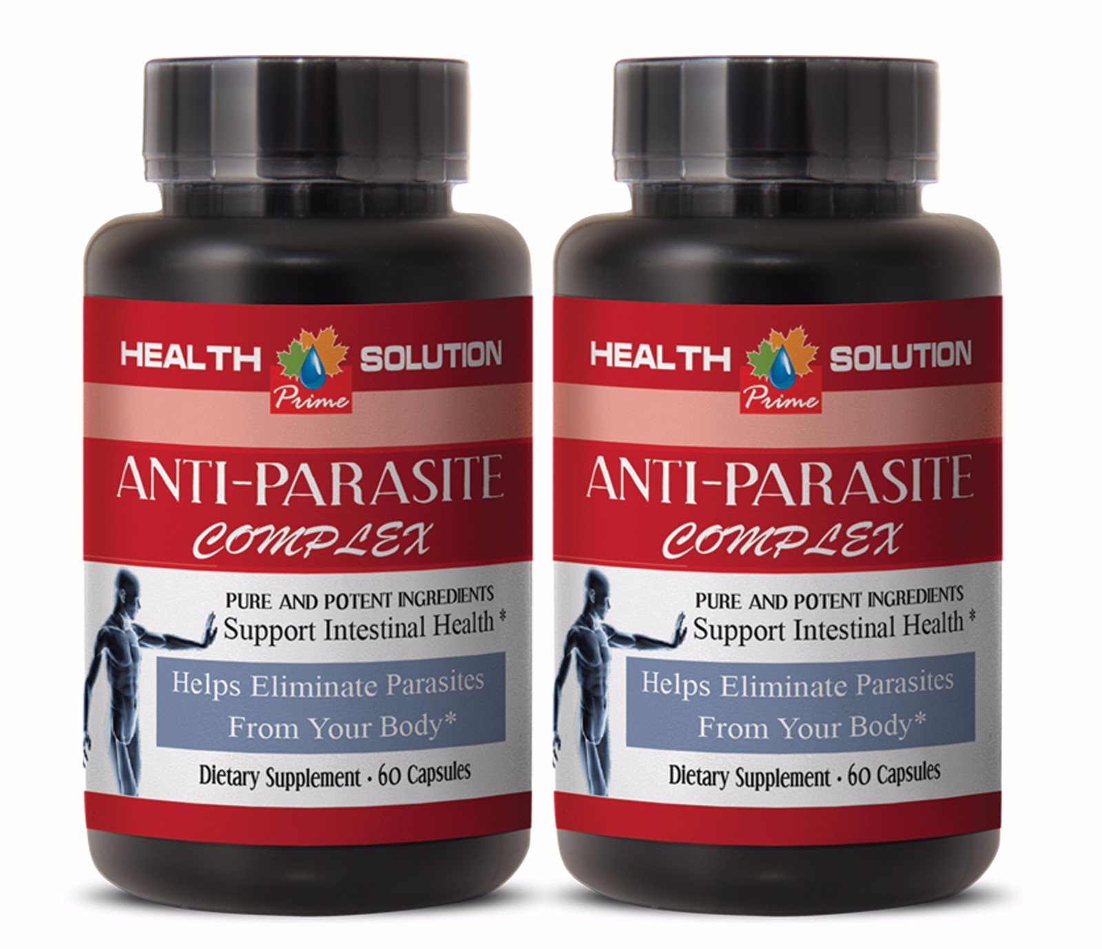 Overall wellness – ANTI-PARASITE COMPLEX – Pure herbal product – 2 Bottles
