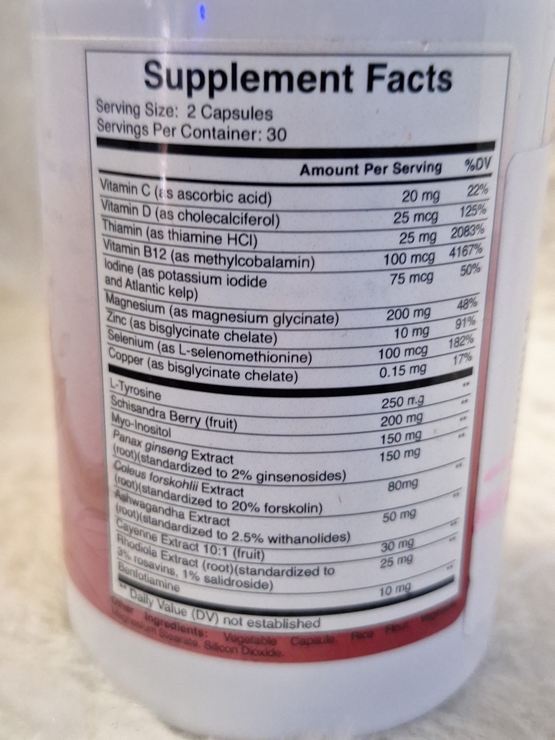 ✨️Pure PEAK THYROID SUPPORT, 60 Capsules Dietary Supplement Sealed!