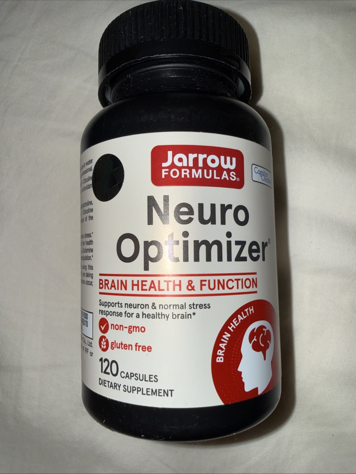 Jarrow Formulas Neuro Optimizer 120 Caps Brain health and function Best by FRESH