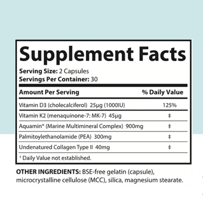 SciatiEase SciatiComfort Spine and Disc Support Supplement Sciatic Nerve Health