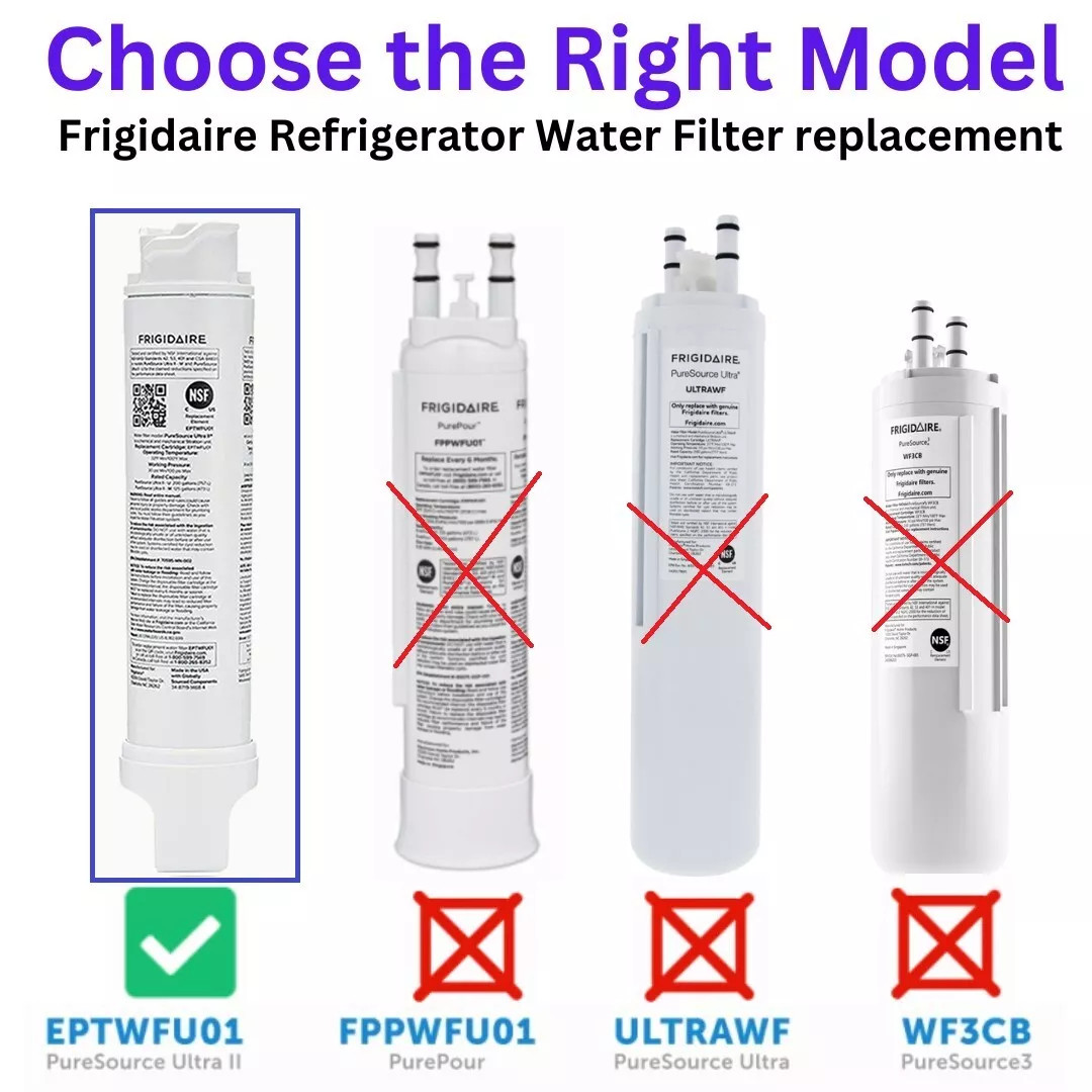 FIt For Frigidaire EPTWFU01 Pure Source Ultra II Refrigerator Water Filter-NEW