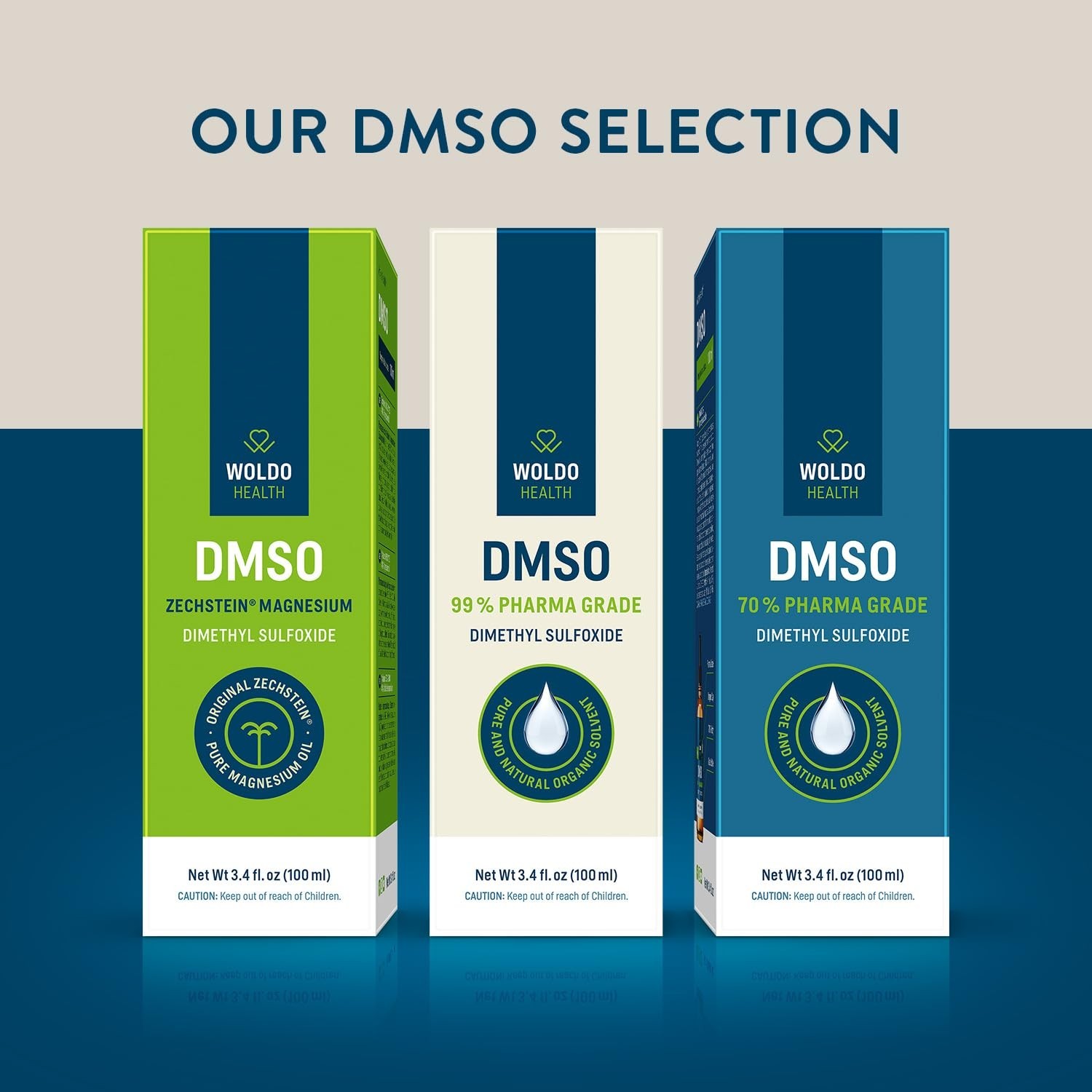 High-Purity DMSO 60% & Zechstein Magnesium 40% Oil – 3.38oz Glass Dropper Bottle