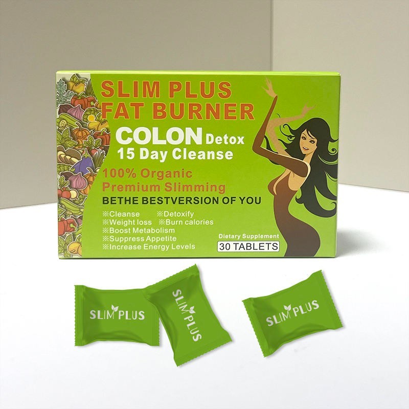 SLIM PLUS FAT BURNER 15 Days Detox 2 Pack USA us Seller
