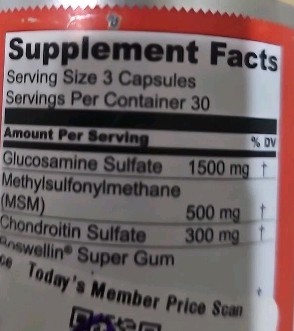 Essential Elements Joint Support – Glucosamine, Chondroitin, MSM, 90 Capsules
