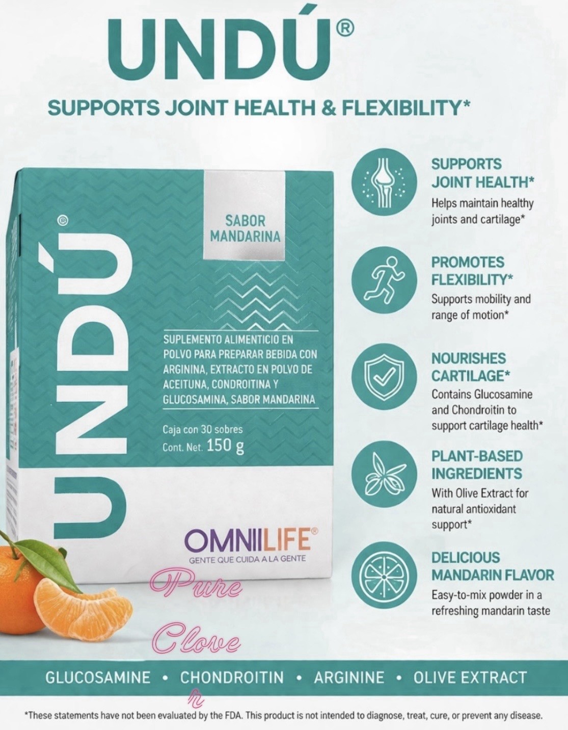 UNDÚ 1 Box, Tangerine Flavor