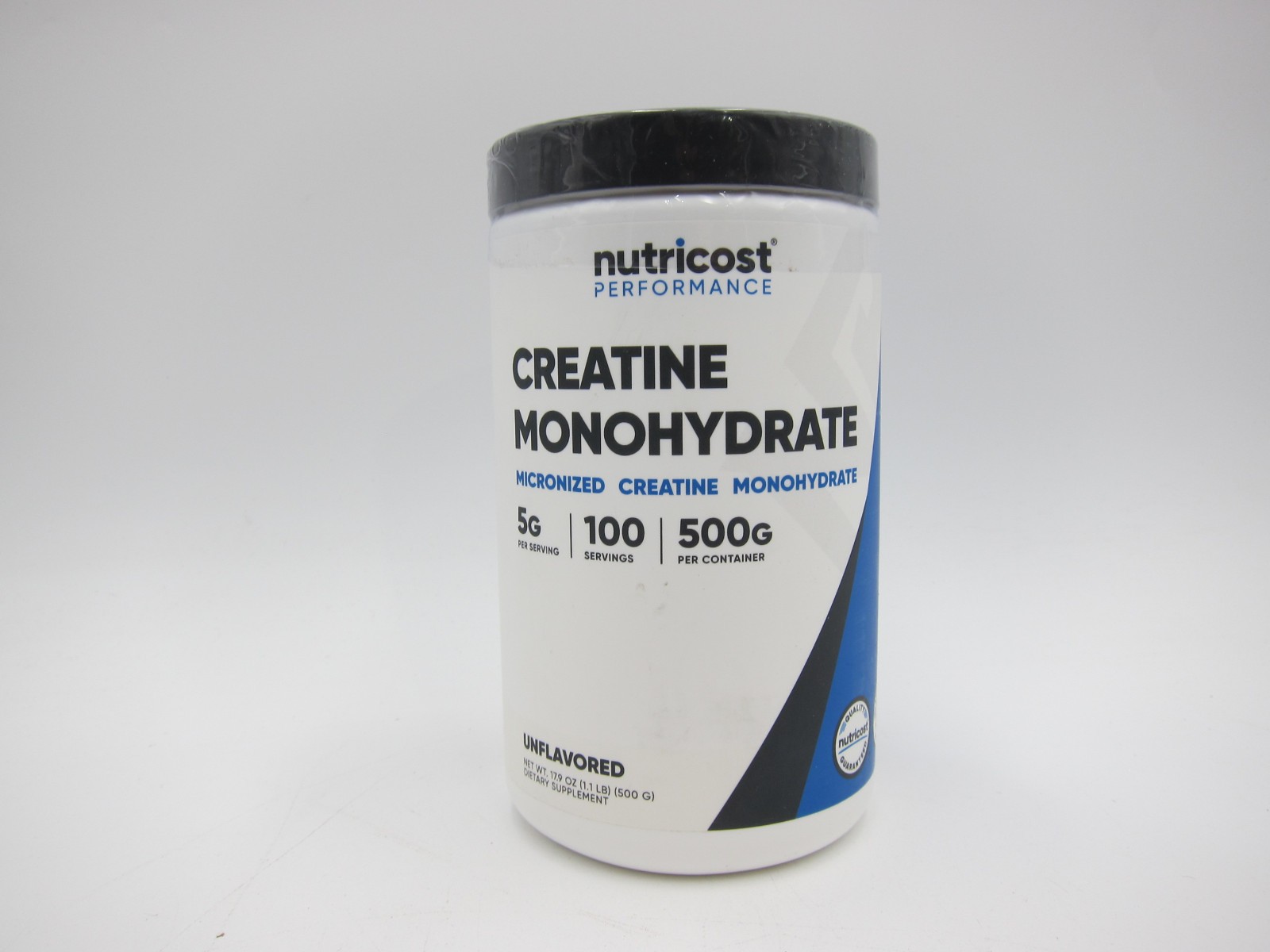 Nutricost Pure Creatine Monohydrate 500 Gram Powder Exp 09/28