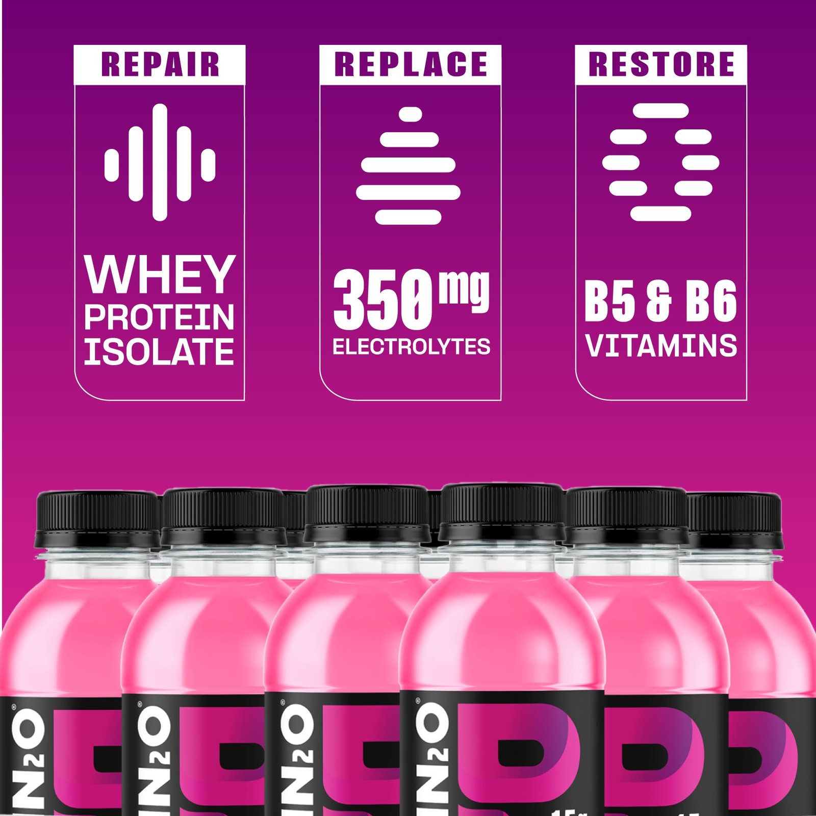 Hydration Drink – 2-in-1 Liquid Clear Whey Protein Isolate and Electrolyte Dr…