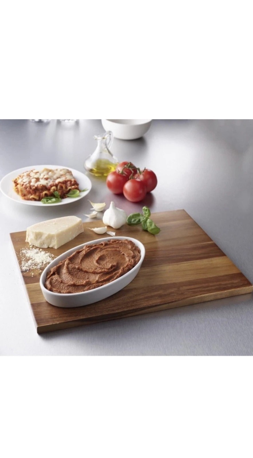 Thick & Easy#60744 Purees Thickened Food Beef Lasagna 7 oz Tray 7 Ct