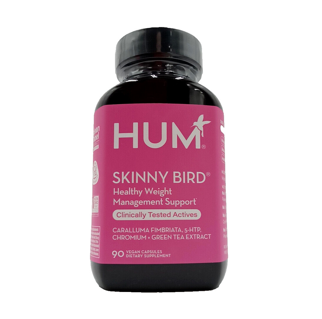 HUM Skinny Bird – Healthy Weight Management Support, 90 Caps, Exp. 10/2026