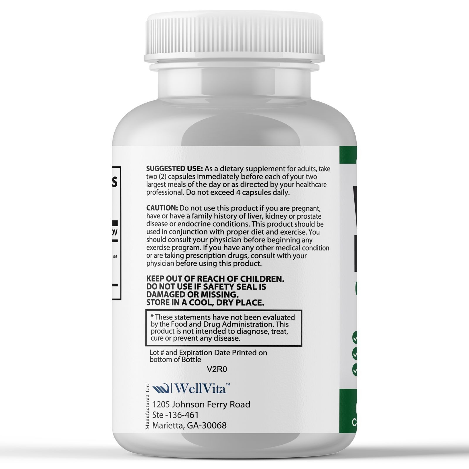 White Kidney Bean Capsule, Fat & Carb Blocker, Appetite Suppressant, Weight Loss