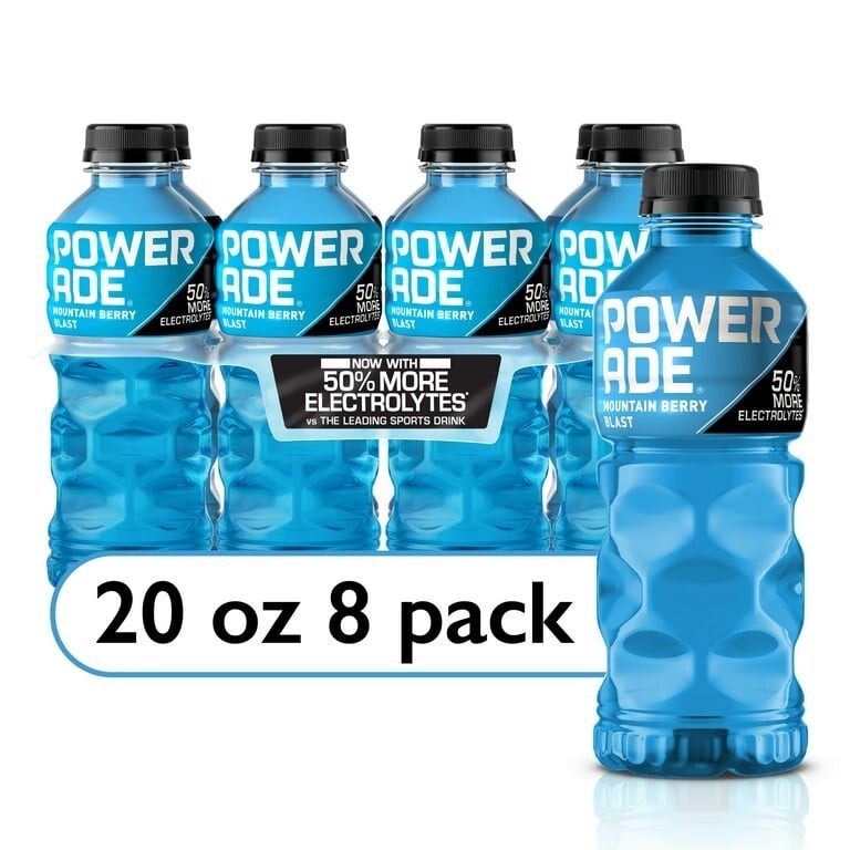 Powerade Mountain Berry Blast Sports Drink – 8pk/20 fl oz Bottles