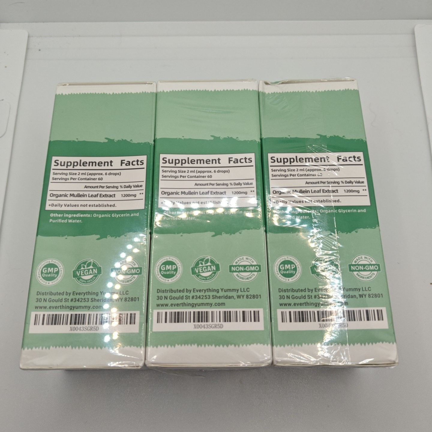 3 Pack – Elevate Life Mullein Leaf Extract Dietary Supplement Organic 4 Fl Oz