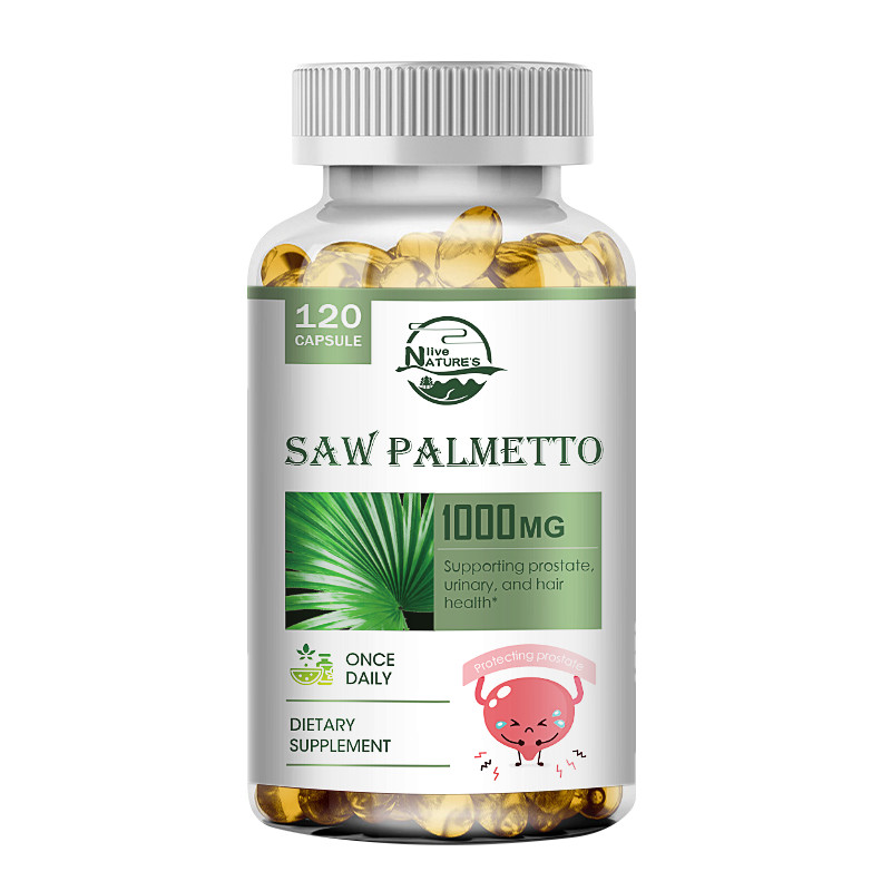 Prostate Support – Saw Palmetto – Reduce Frequent Urination, Stamina Supplement