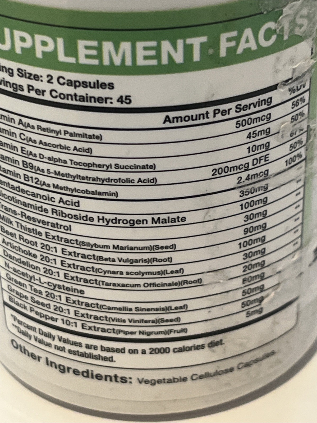 Pentadecanoic Acid C15:0 90 Capsules Exp 03/31/2028