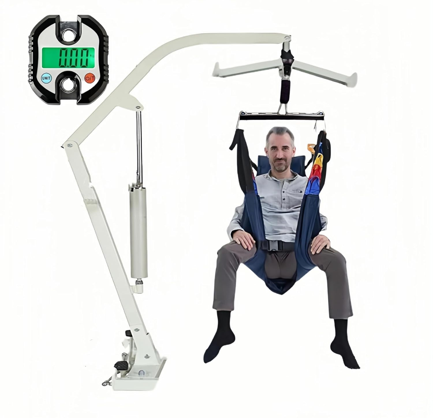 Simple and Fast Hoyer Lift Patient Weight Scale Wheelchair Scales for Home Use M