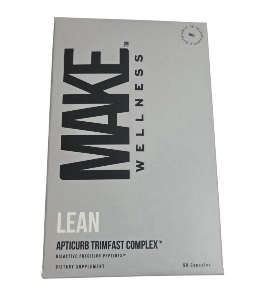Make Wellness Lean Dietary Supplement With Apticurv Trimfast Complex 60 Capsules