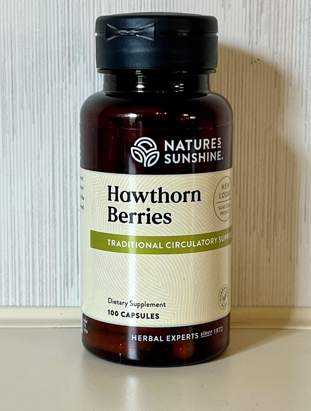 Nature’s Sunshine Hawthorn Berries 100 Capsules NEW