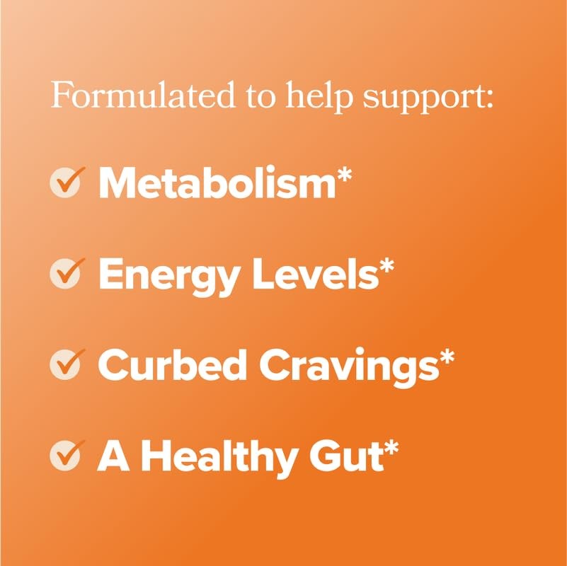 URO Metabolism + Probiotic Support Capsules – Metabolism, Gut Health & Sustai…