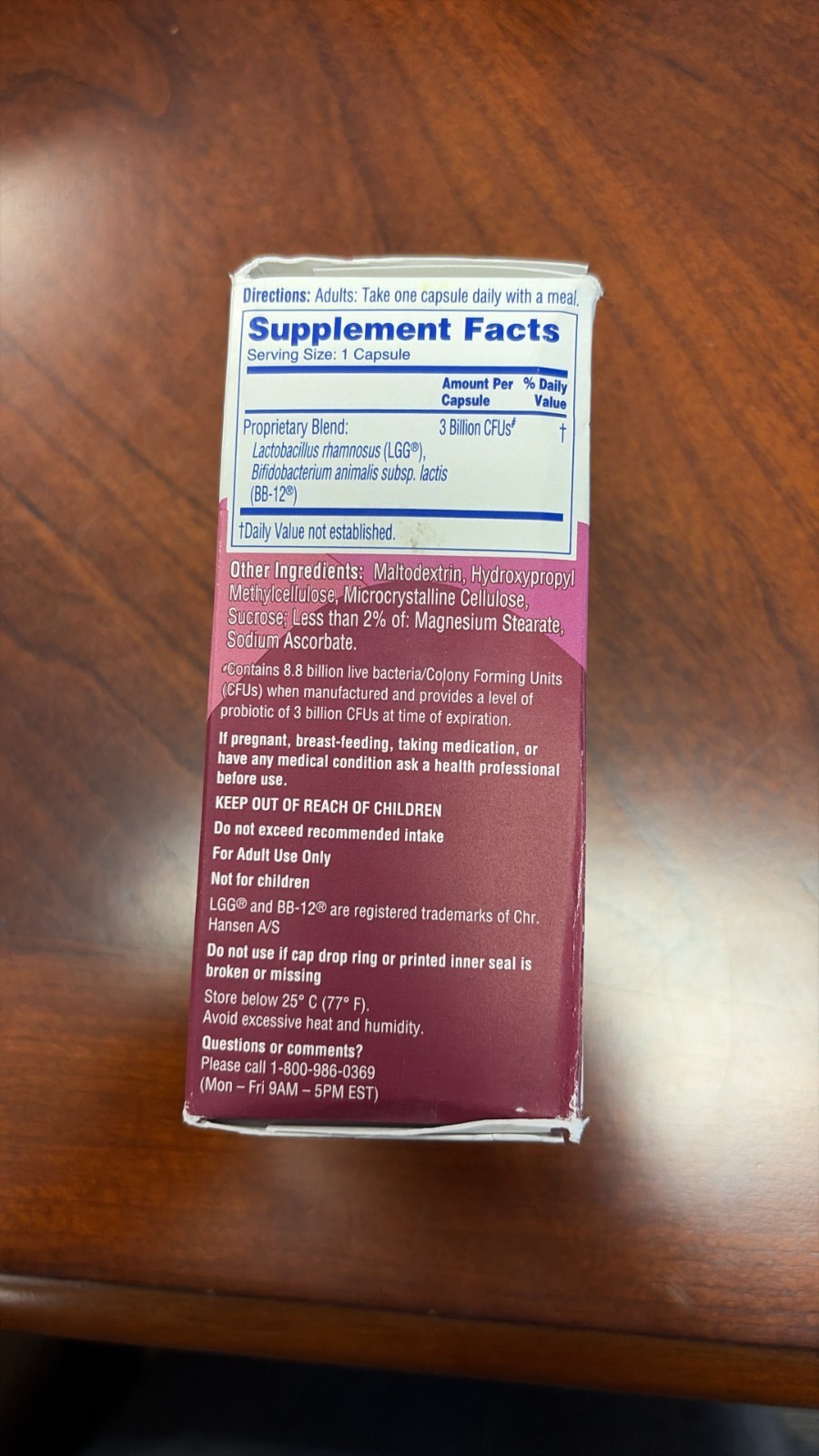 2pc Philips Colon Health Daily Probiotic Capsules 4-in-1 Symptom Defense 60 Ct