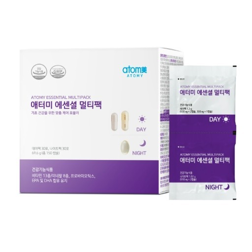 ATOMY Essential Multipack 150Capsules 69.6g Nutritional Care For All Ages NEW