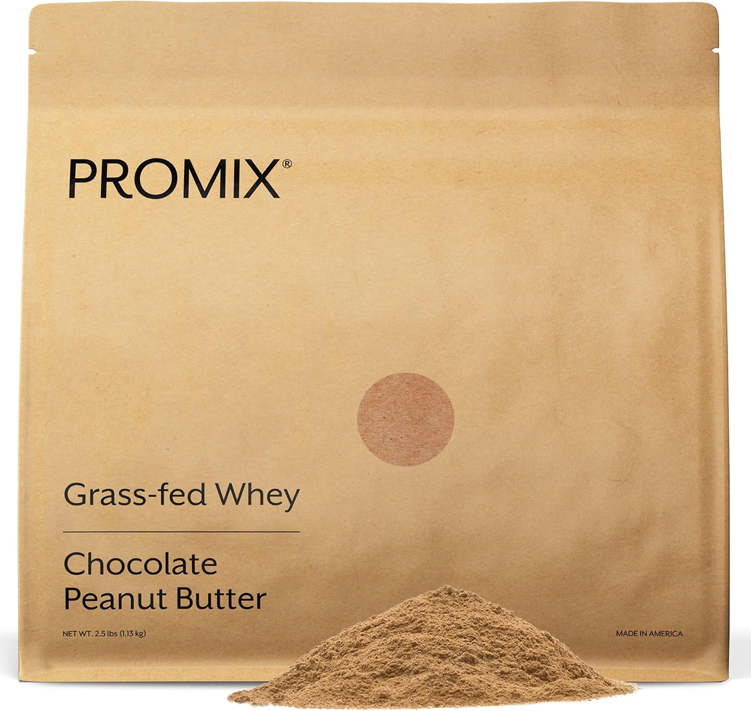 ProMix Nutrition Whey Protein Powder, Chocolate Peanut Butter – Grass-Fed – ­Pos