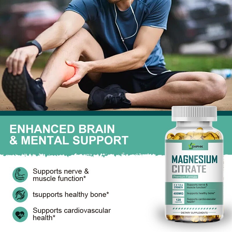 Magnesium citrate helps with bone health digestion and cardiovascular health