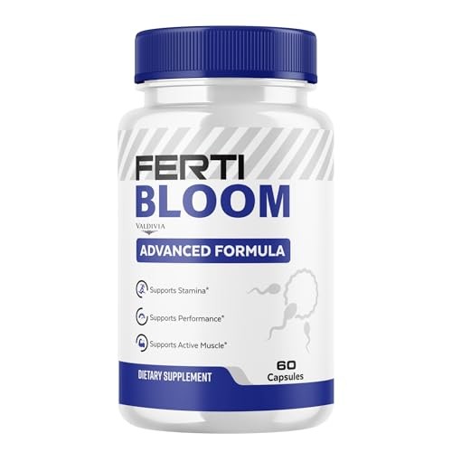 FertilBloom Women Reproductive Wellness Supplement Capsules 1 Pack 60Ct