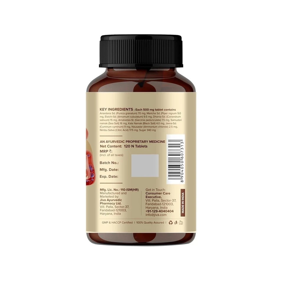 Digestall Tablet | Helpful In Indigestion, Bloating & Acidity (Pack of 5)