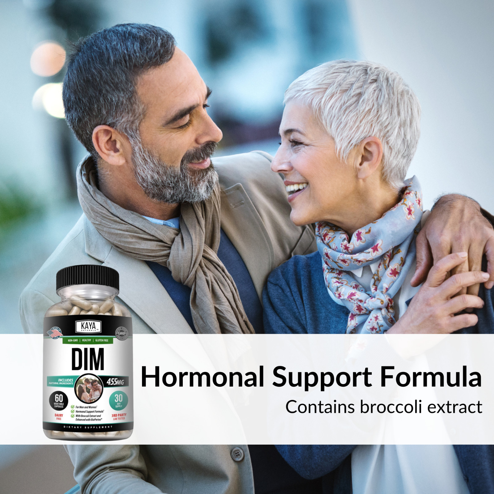 (2 Pack) DIM Ultra Supplement 60ct, W/ Bioperine, Premium Hormonal Aid Formula