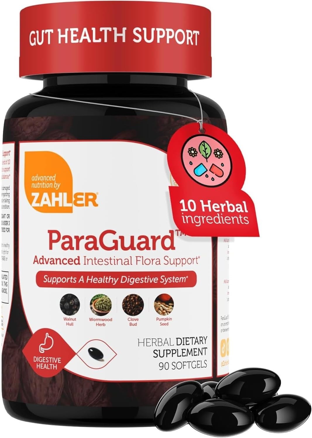Herbal Intestinal Health Supplement – Vegetarian Friendly