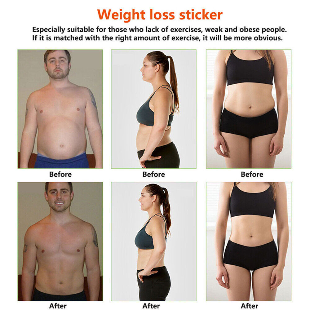 60/120Pcs Slim Patch Weight Loss Slim Diets Pads Detox Burn Fat Self-Adhesive