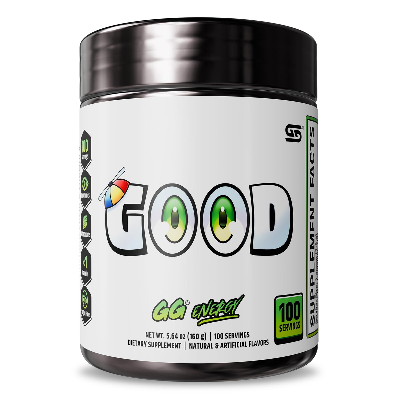 Gamer Supps GG® Energy – Good by SMii7Y 100 Servings – Keto Friendly Gaming E…