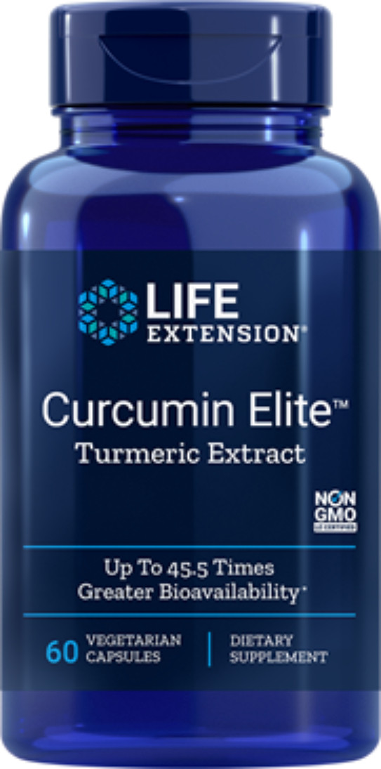 THREE PACK SALE Life Extension CURCUMIN ELITE TURMERIC EXTRACT 500 mg 60 caps