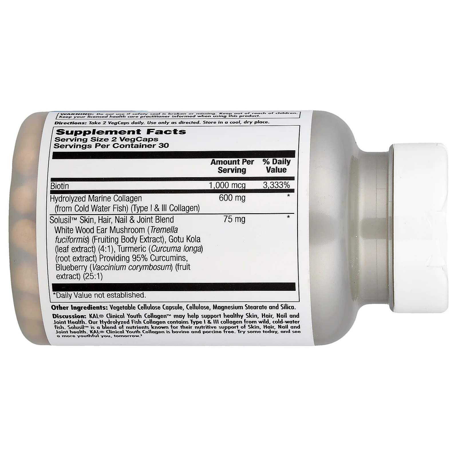 Clinical Youth Collagen, 60 VegCaps