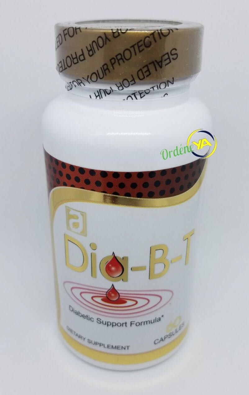 Dia-B-T Diabetic Support Formula Supplement – Blood Sugar Support – 60 Capsules