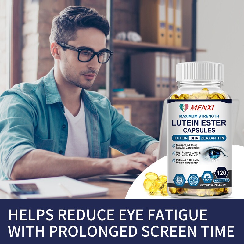 2Packs Eye Vitamins Lutein,Zeaxanthin,Relief Eye Strain,Vision Health,Supplement