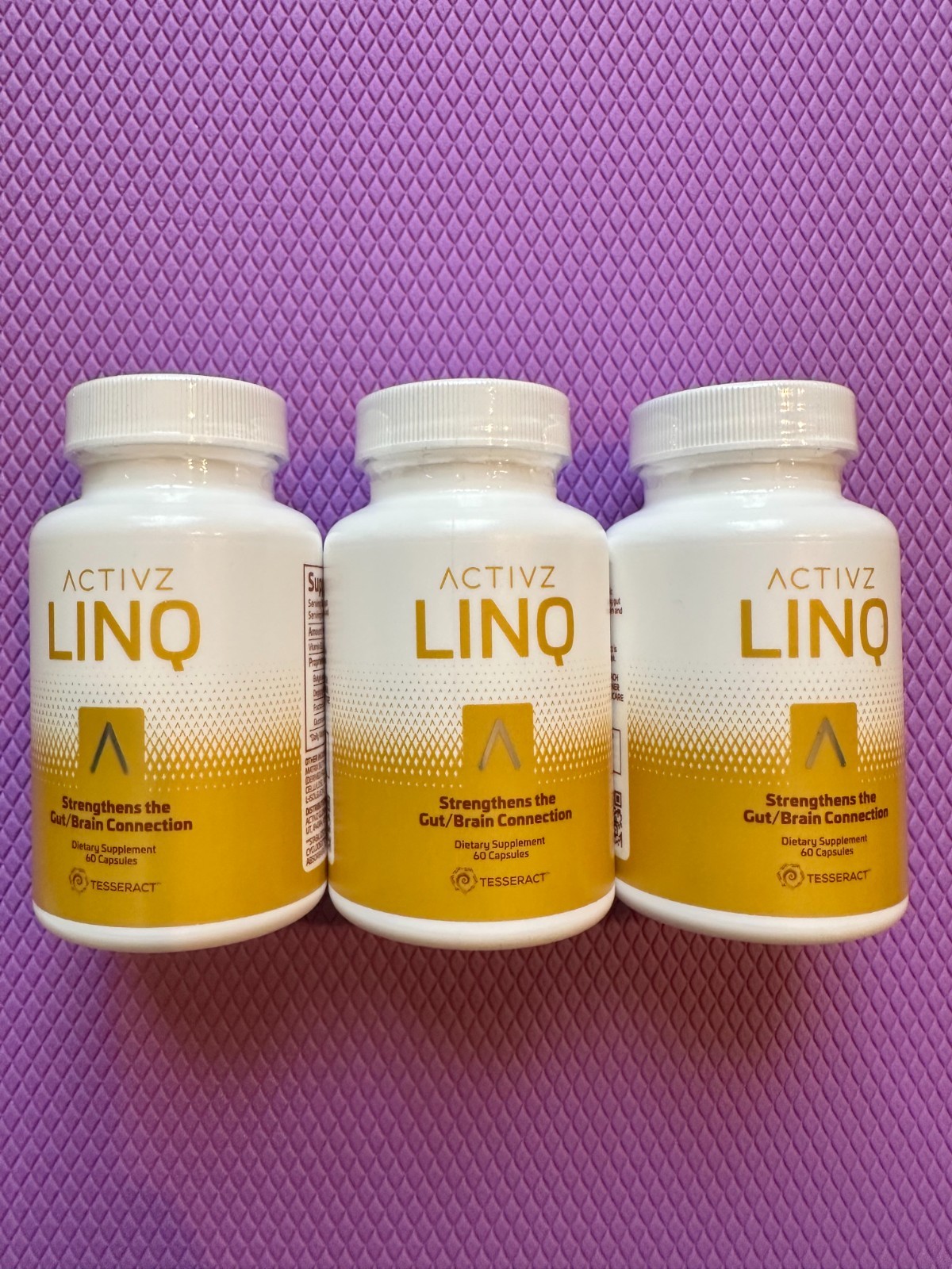 2 x ACTIVZ TRIFECTA – LINQ Cellular Jet Fuel Dietary Supplement, Exp 12/26, New
