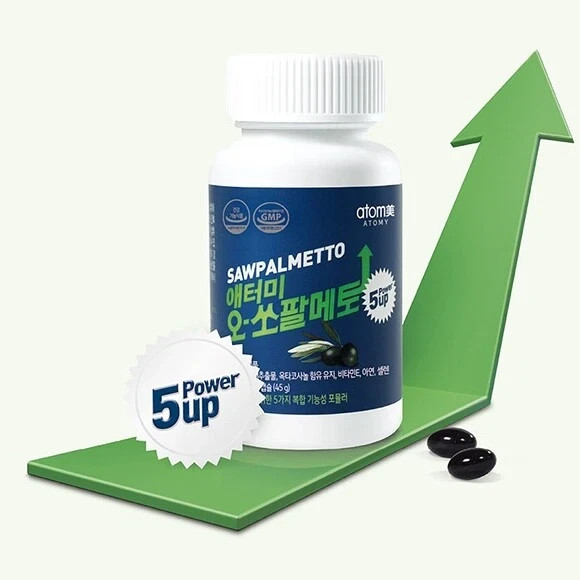 ATOMY Saw Palmetto 90 Capsule Multi-Complex Formula for Men’s Health made Korea/