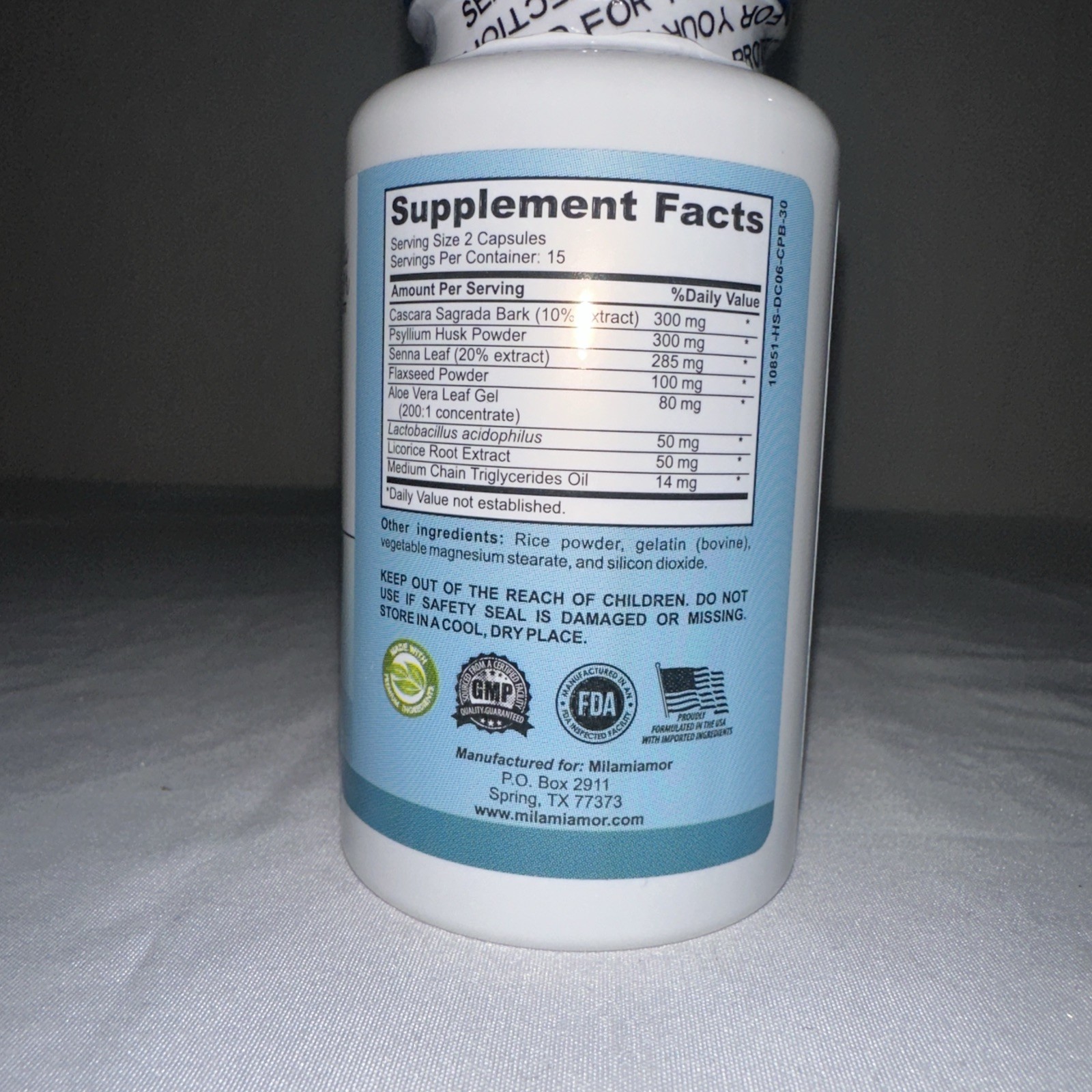 Mila Mi Amor 15 Day Cleanse Detox – Gut Support Exp. 08/2026