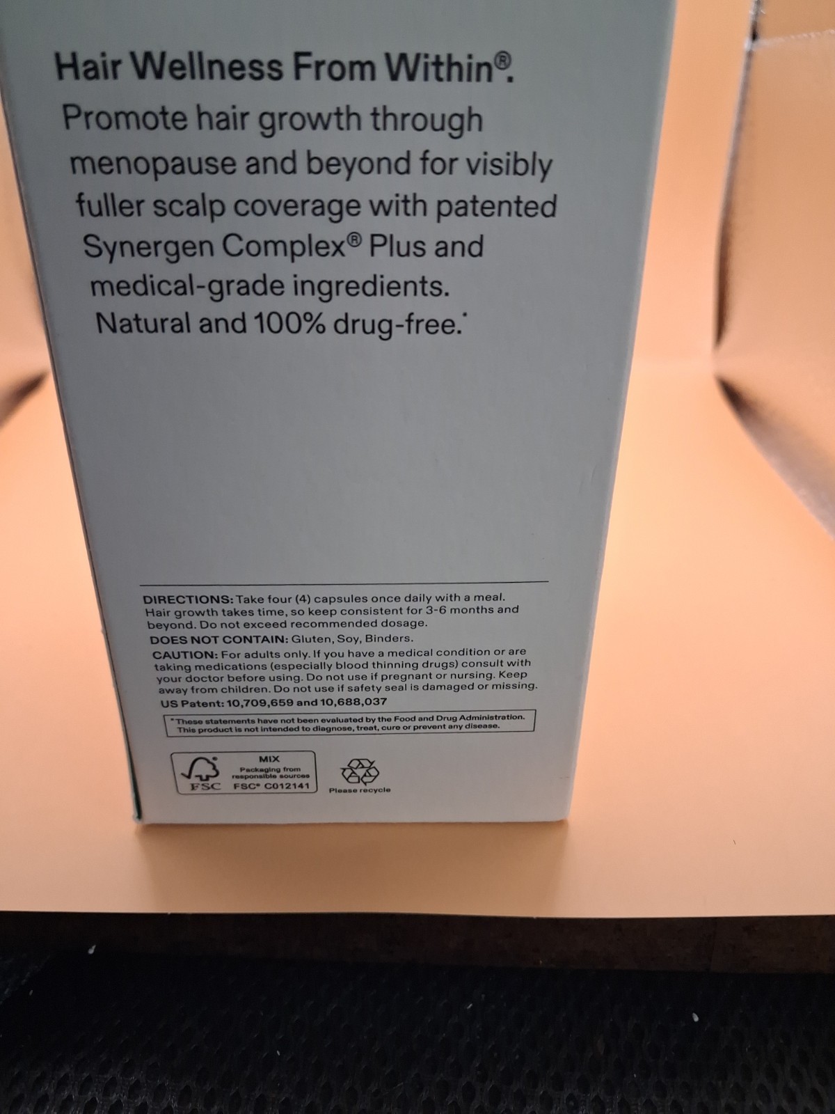 120 Count Women’s Balance Hair Growth Supplement Exp 10/25Ship from USA
