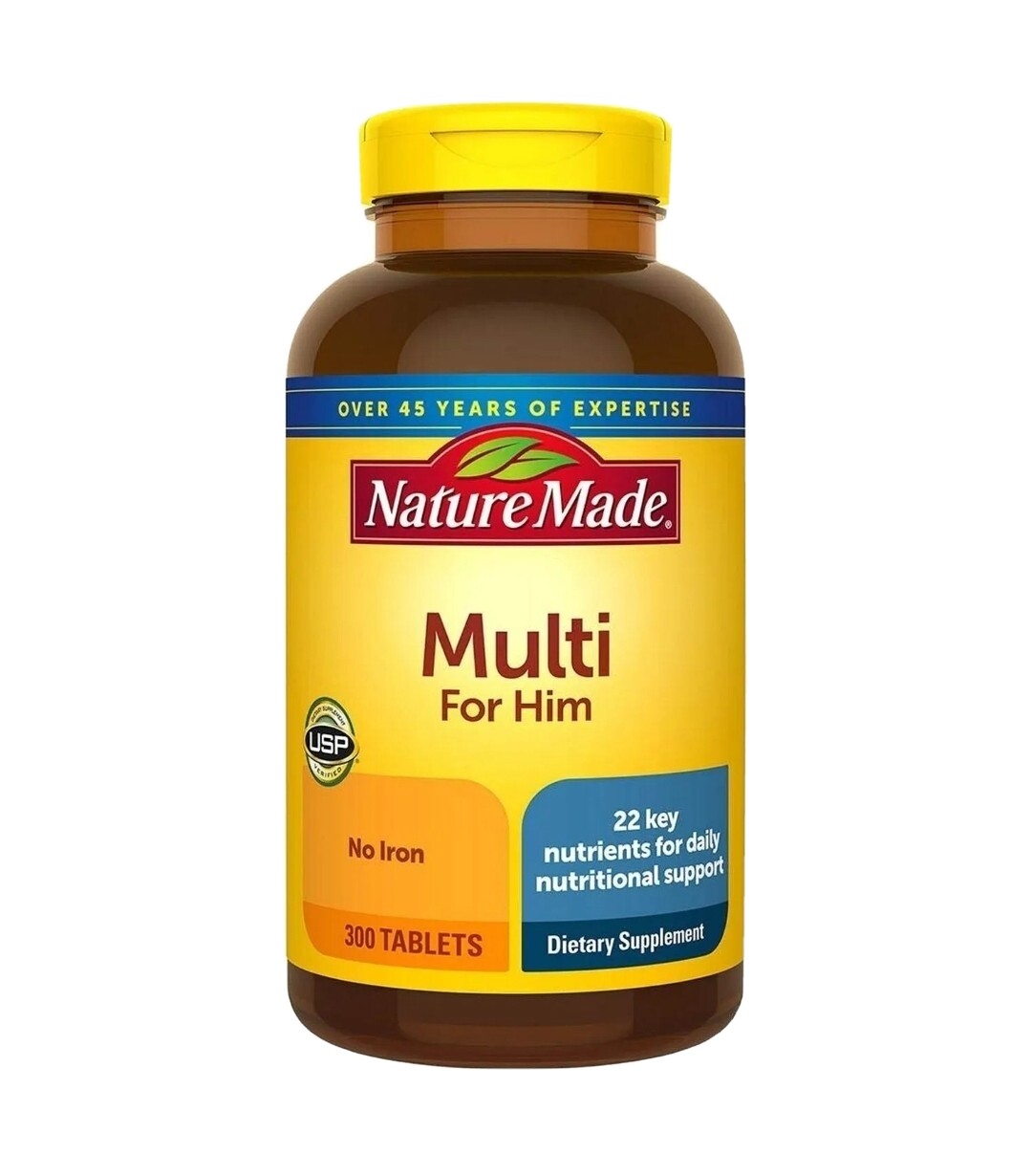 Nature Made Multivitamin for Him – 300 Tablets Exp 03/2025+