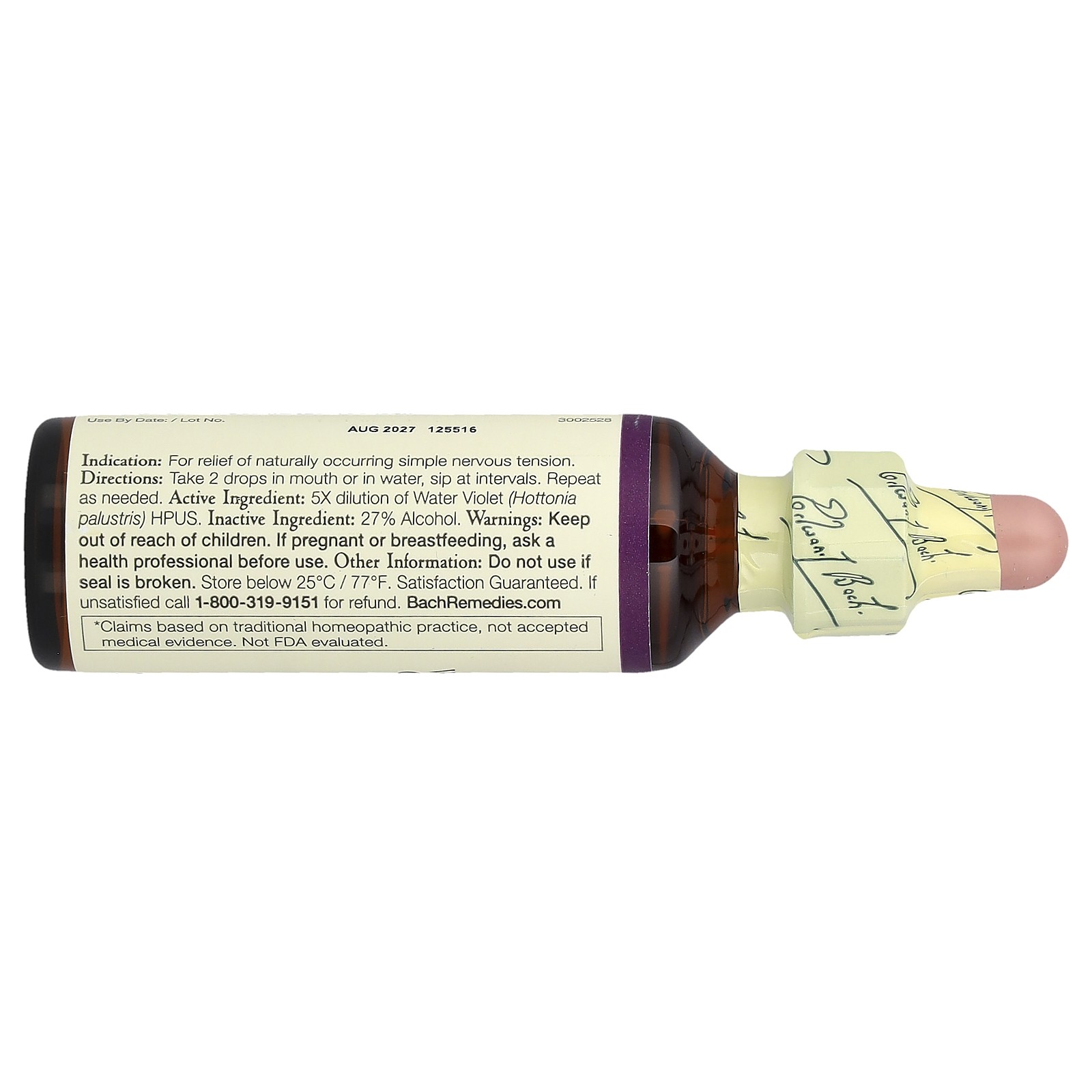 Original Flower Remedies, Water Violet, 0.7 fl oz (20 ml)